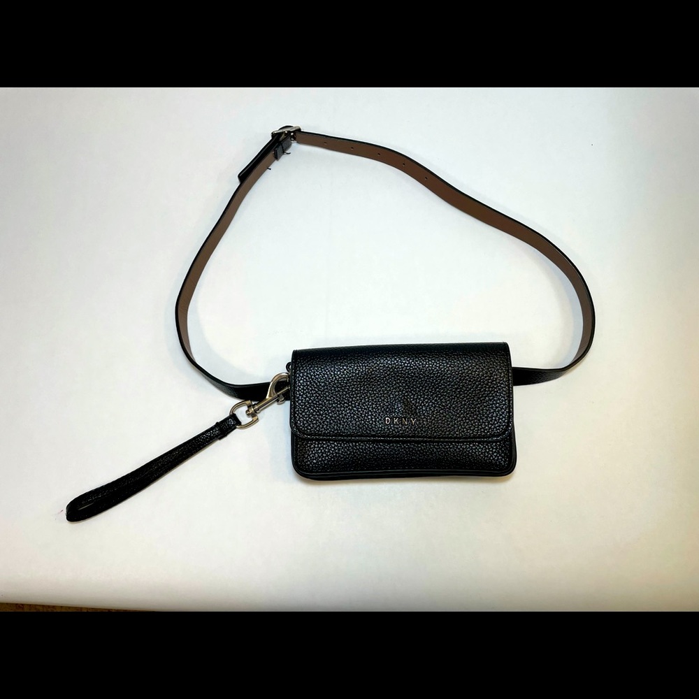 Dkny belt/wristlet purse.